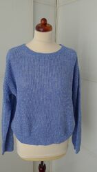 RICH & ROYAL +++ Oversize Pulli blau  ++ Gr. 38 / 40 oder L - 1x getragen