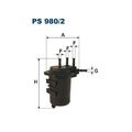 1x Kraftstofffilter FILTRON PS 980/2 passend für NISSAN RENAULT SUZUKI