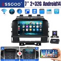 7" Android14 Autoradio Für Opel Astra J ECO KAM Carplay GPS Navi RDS BT WIFI DAB