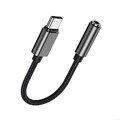 Audio Adapter USB C auf 3,5mm Typ C Klinke Kopfhörer Nylon für iPhone Samsung PC