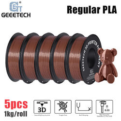 5KG Brown Geeetech PLA Filament 1.75mm 1kg/Roll Precision Filament für 3D Drucke