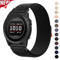 Für Garmin Fenix 7 7X 6 6X 5 5X Plus 3 HR Tactix Epix Pro Sport Nylon Armband DE