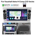 Für Opel Corsa C/D Zafira B Astra G H Android 14 Apple Carplay Autoradio GPS NAV