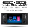 7" Für BMW 5er E39 E53 X5 Android Autoradio GPS Navigation WIFI USB FM BT 1+32GB