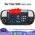 2+32GB Für Fiat 500 2007-2015 7" Android 13 Autoradio Carplay GPS Navi WIFI SWC