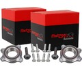 2X METZGER RADLAGER-SATZ VORNE PASSEND FÜR AUDI A4 A5 A6 A7 A8 Q5 LINKS+RECHTS