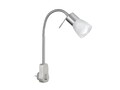 Trio Leuchten LED Steckerspot E14 5W Nickel Matt Dimmbar 400lm 3000K OVP