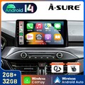 2+32G Android 14 Autoradio Für Ford Focus Bj. 2019-2023 Apple Carplay GPS FM DAB