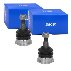 2X SKF TRAGGELENK FÜHRUNGSGELENK OBEN VORNE BEIDSEITIG passend für JEEP GRAND