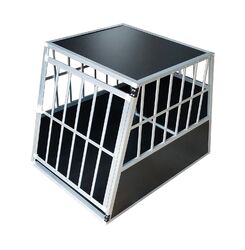 Hundetransportbox M fürs Auto, Reisebox, Hundebox, Käfig, Transportbox***ca. 90,0 cm lang x 66,0 cm breit x 70,5 cm hoch***