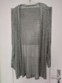 ♥ღ Strickjacke Longjacke Lochjacke Überwurf 46-52 ***NEU*** ♥ღ