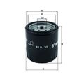 1x Ölfilter MAHLE OC 614 passend für ALFA ROMEO AUDI CHRYSLER DODGE FIAT GMC