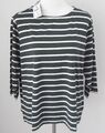 BETTY BARCLAY Langarmshirt Striped dunkelgrün/weiss Gr.36 *NEU**36