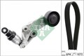 Keilrippenriemensatz Schaeffler INA 529 0474 10 für TOYOTA COROLLA Verso VVT
