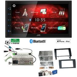 JVC Digital Autoradio DAB+ Bluetooth für Mercedes Benz SLK 2004-2011 inkl Canbus