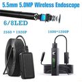 5M Endoskop WiFi Inspektion Kamera USB Endoscope Für iPhone Android 1200/1920P