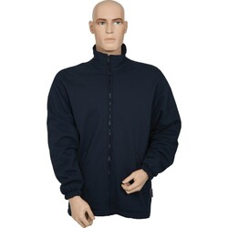 Protal FR/AS Navy Ar Class 1 ungefütterte Blitz-Reißverschluss-Vliesjacke Größe Large L Neu