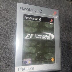 PS2 Formel 1 2001 - Platinum, Neu und Factory Sealed