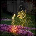 Solar Gießkanne Lichterkette, Gartenleuchte, Solarlicht, , Vintage, LED