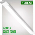 120cm 40W LED Röhren Feuchtraumleuchte Werkstatt Garage Lampe Deckenleuchte Lamp