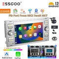 Für Ford Focus C S Max Transit Mondeo DAB+ Android 14 Autoradio Carplay GPS 64G