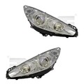 Scheinwerfer Set links & rechts H1/H7/P21/5W mit Tagfahrlicht für Peugeot 308 SW