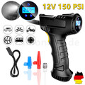 12V LCD Elektrische Luftpumpe 150PSI Auto Reifen Druckluft Fahrrad Kompressor