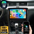 2+64G Android 14 AutoRadio Carplay FM DSP GPS Navi Für Skoda Superb II 2008-2015