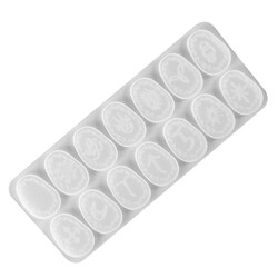  Kristallpendellform Silikonform Für Anhänger DIY-Kristall-Epoxy-Form