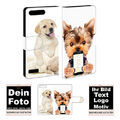 Personalisierte Handy Hülle für Huawei G6 Tasche mit Foto Namen Druck Etui