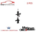 STOSSDAMPFER STOßDÄMPFER 2 STÜCK PAAR VORNE MAGNUM TECHNOLOGY AG4044MT 2PCS I
