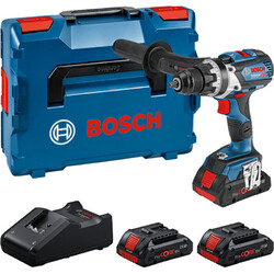 Prof. Set: Akku-Bohrschrauber Gsr 18V-110 C,  3x ProCORE18V 4.0Ah,  L-Boxx