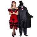 DELUXE PAARE TAG DER TOTEN BRAUT BRÄUTIGAM HALLOWEEN KOSTÜME HERR MRS