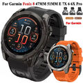 Quickfit Silikon Armband Für Garmin Fenix E 8 7 7X 6 6X Epix Pro 5 5X Plus 3 HR