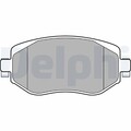 Bremsbelagsatz Scheibenbremse DELPHI LP3306 für RENAULT B9A K9A MEGANE 4 TCe 115