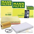 MANN-FILTER INSPEKTIONSPAKET FILTERSATZ A FÜR MERCEDES SPRINTER 4,6-T BJ BJ 06-