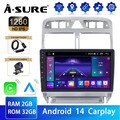 DAB KAM 2G+32G Android 14 Autoradio Für Peugeot 307 CC 2007-2013 Carplay Navi FM