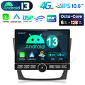 6GB+128GB Android 14 Autoradio Navi CarPlay Mercedes BENZ CLS/E-Klasse W211 W219