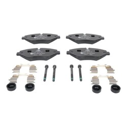 1x Bremsbelagsatz, Scheibenbremse ATE 13.0460-4826.2 passend für CHRYSLER VAG