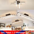 LED Design Decken-Lampe modern Wohnzimmer Deckenleuchte 1/2/3/4 Flammig 3000K