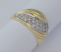 DAMENRING MIT 25 BRILLANTEN 0,25ct GOLD VK EUR 1998,-