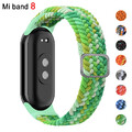 HABO Geflochtenes Armband für Mi Band 8, 7, 6, 5, 4 – Elastisch & Verstellbar