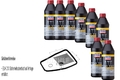 8 L LIQUI MOLY Top Tec ATF 1100 MAHLE Getriebeölfilter für BMW 8er 850iCi 5er