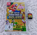 Nintendo Switch Spiel - New Super Mario Bros. U Deluxe - sehr guter Zustand -