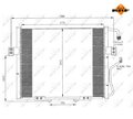 Kondensator, Klimaanlage EASY FIT NRF 35399 für KIA