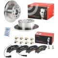 Brembo Bremsscheiben 280mm + Bremsbeläge Hinten passend für Fiat Ducato Peugeot