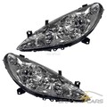 ATEC 2x SCHEINWERFER H7/H1 TYP VALEO MIT STELLMOTOR LINKS+RECHTS FÜR PEUGEOT 307