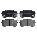 1x ORIGINAL® Febi Bilstein 116260 Bremsbelagsatz, Scheibenbremse Hinten, inkl.