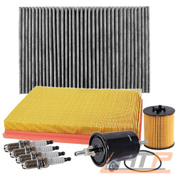 INSPEKTIONS-KIT INSPEKTIONSPAKET FILTERSATZ "D" FÜR OPEL ZAFIRA A 1.8### 4x FILTER+KERZEN+ÖLABLASSSCHRAUBE=KOMPLETTSATZ ###
