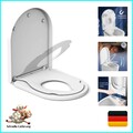 Toilettendeckel Mit Kindersitz, WC Sitz Mit Absenkautomatik, Klodeckel Mit Qu...